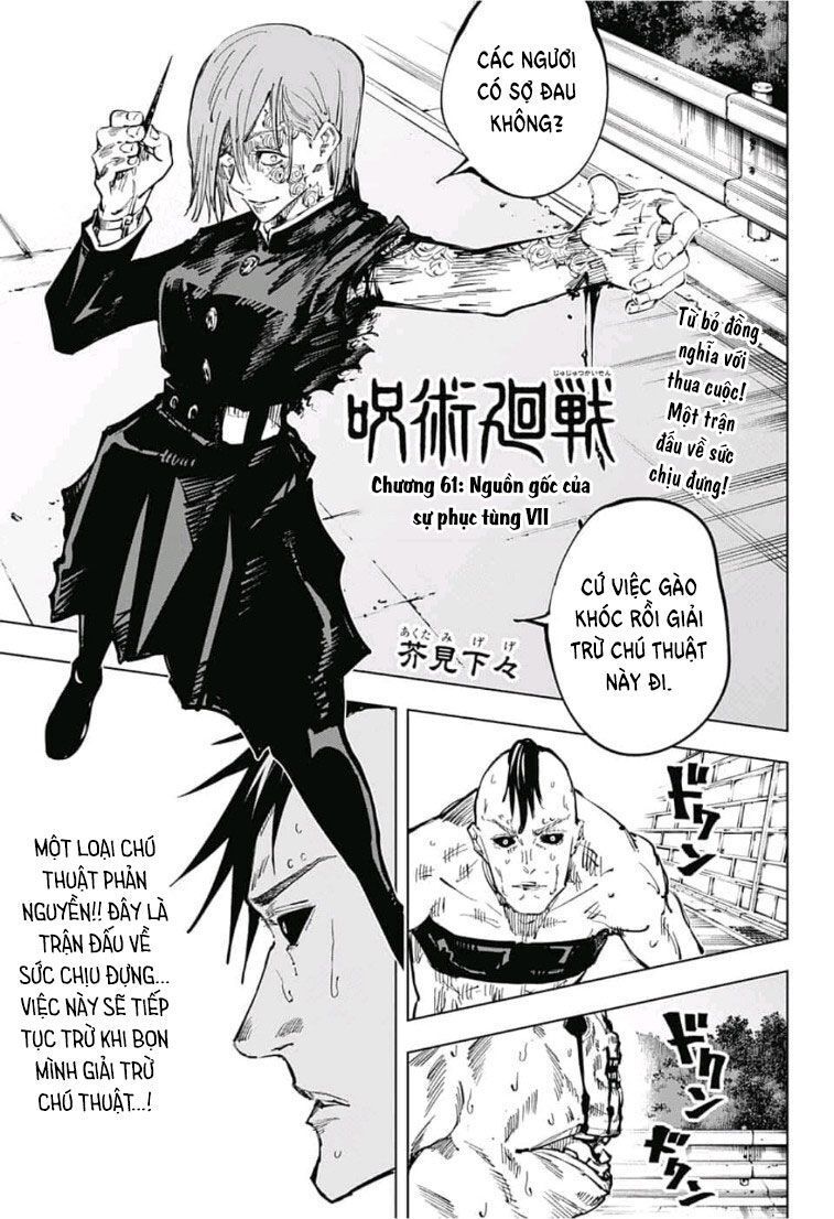 Jujutsu Kaisen - Chú Thuật Hồi Chiến - Chapter 61