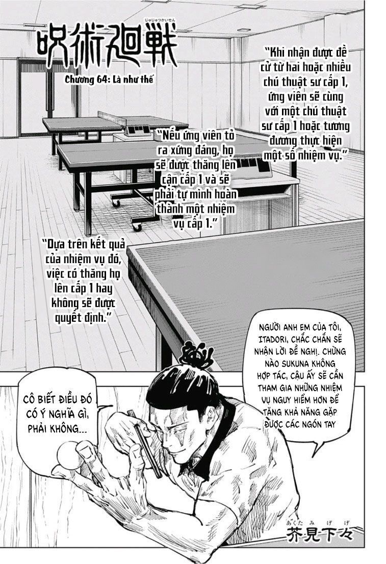 Jujutsu Kaisen - Chú Thuật Hồi Chiến - Chapter 64