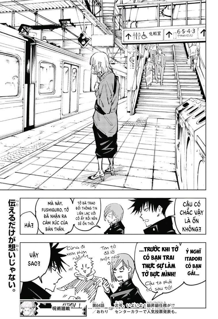 Jujutsu Kaisen - Chú Thuật Hồi Chiến - Chapter 64